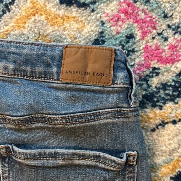 AE Next Level Stretch High-Waisted Flare Jean size 6 American Eagle - Picture 3 of 5